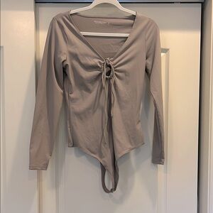 Abercrombie & Fitch Soft Collection Long Sleeve Bodysuit